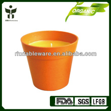 eco friendly bamboo fiber candle holder